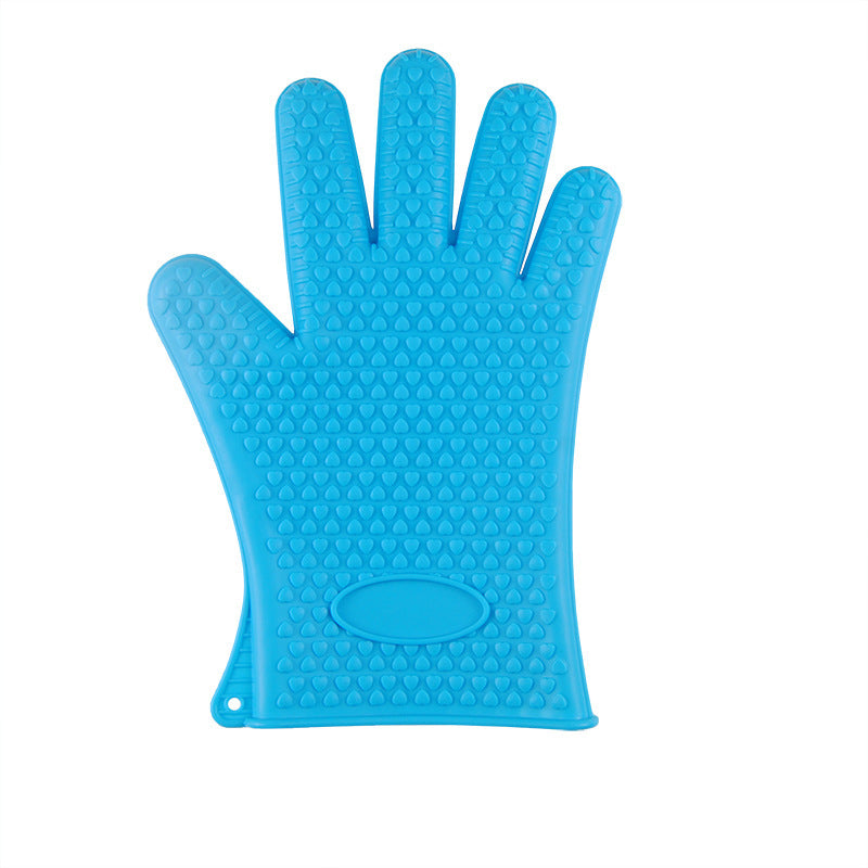 Heat-Resistant Non-Slip Silicone BBQ Kitchen Gloves by Endo33 Markets