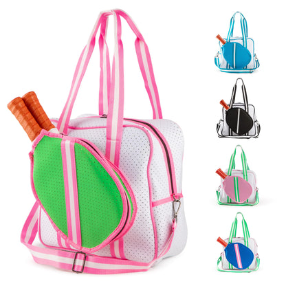 Pickleball Prep Pickleball Bags for Women Crossbody Womens Pickleball Bag Neoprene Pickleball Paddle Bag Pickleball Gifts for Women | Green by Endo33 Markets