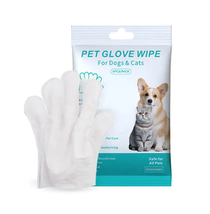 Pet Cleaning Gloves & Wipes by Endo33 Markets