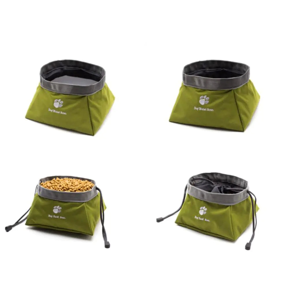 Foldable Waterproof Dog Bowl for Pets by Endo33 Markets