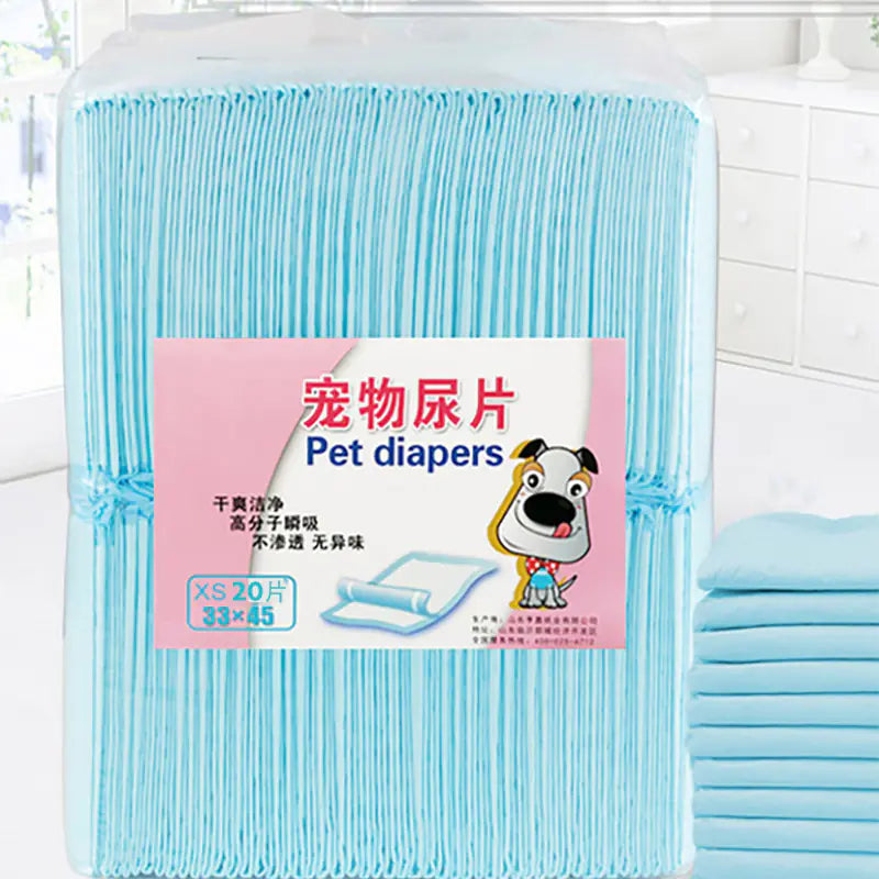 Absorbent Disposable Diaper Pads for Pets by Endo33 Markets