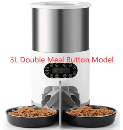 Double Meal Dispenser for Pets by Endo33 Markets