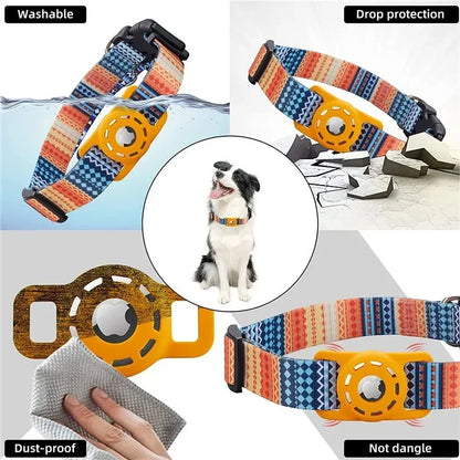 Digital Printing Collar for Apple Airtag - Pets Accessories by Endo33 Markets