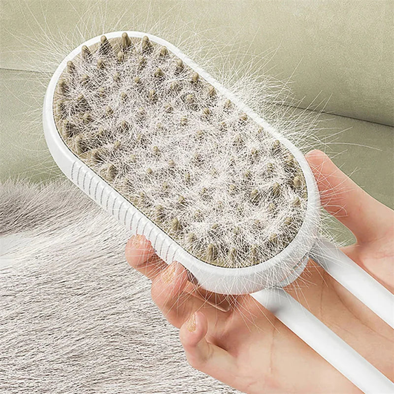 Steam Cleaning/Massaging Brush for Pets by Endo33 Markets