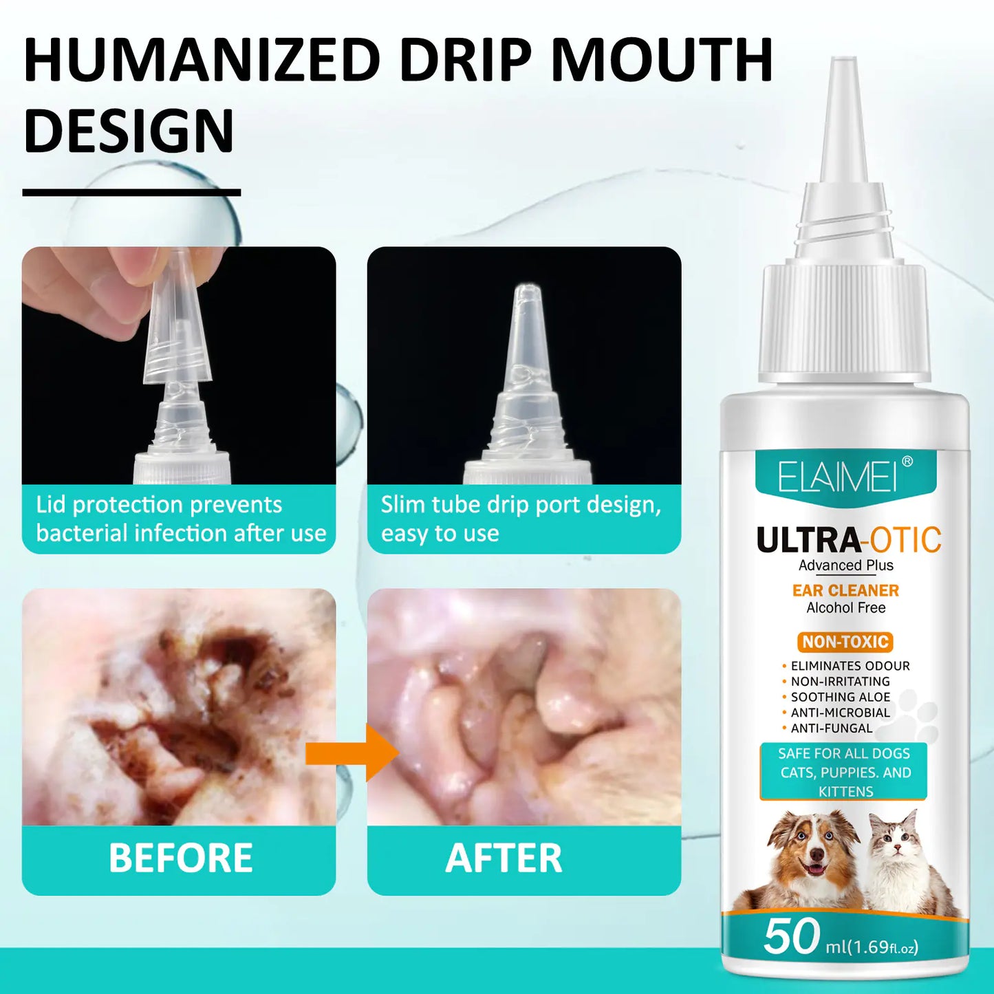Pet Ear Cleaner 50ml by Endo33 Markets